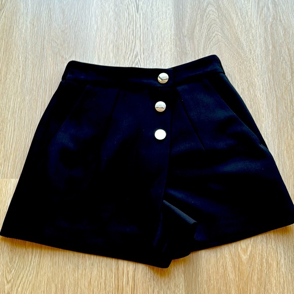 Maje Black Skort, Size 36 - Picture 1 of 7